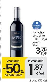 Oferta de Campo Viejo - Vino Tinto D.o.c. Rioja Crianza por 5,79€ en Eroski