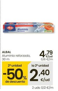 Oferta de Albal - Aluminio Reforzado por 4,79€ en Eroski