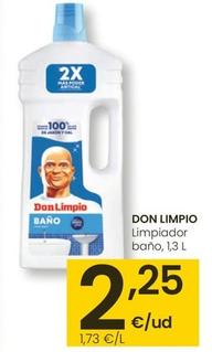 Oferta de Don Limpio - Limpiador Bano por 2,25€ en Eroski