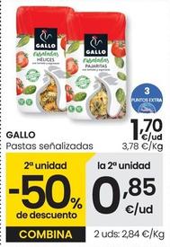 Oferta de Gallo - Pastas Senalizadas por 1,7€ en Eroski