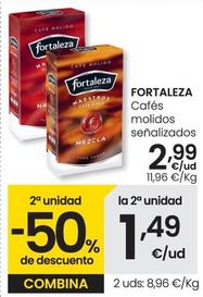Oferta de Fortaleza - Cafes Molidos Senalizados por 2,99€ en Eroski