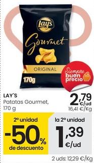 Oferta de Lay's - Patatas Goumet por 2,79€ en Eroski