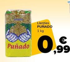Oferta de Punado - Llenties por 0,99€ en Supeco