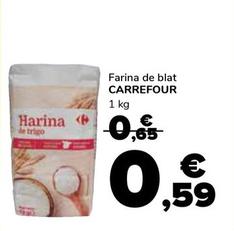 Oferta de Carrefour - Farina De Blat por 0,59€ en Supeco