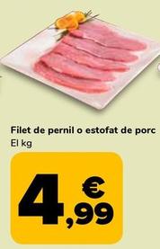 Oferta de Filet De Pernil O Estofat De Porc por 4,99€ en Supeco