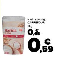 Oferta de Carrefour - Harina De Trigo por 0,59€ en Supeco