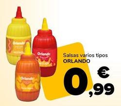Oferta de Orlando - Salsas por 0,99€ en Supeco