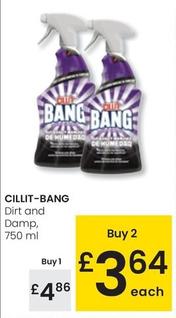 Oferta de Cillit Bang - Dirt And Damp por 4,86€ en Eroski