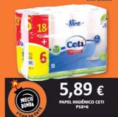 Oferta de Papel higiénico por 5,89€ en Economy Cash