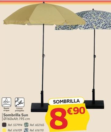 Oferta de Sombrilla Sun por 8,9€ en GiFi