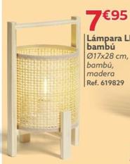 Oferta de Lámpara LED Bambu por 7,95€ en GiFi