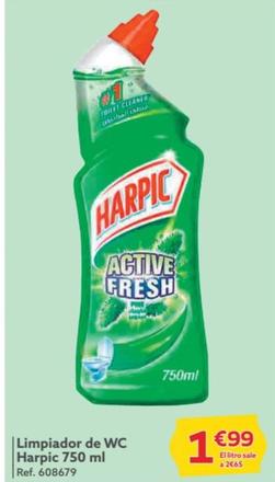 Oferta de Harpic - Limpiador De WC por 1,99€ en GiFi