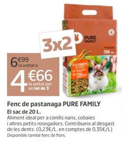 Oferta de Pure Family - Fenc De Pastanaga por 6,99€ en Jardiland
