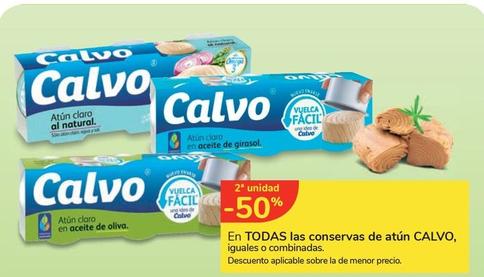 Oferta de Calvo - En Todas Las Conservas De Atún en Carrefour Express