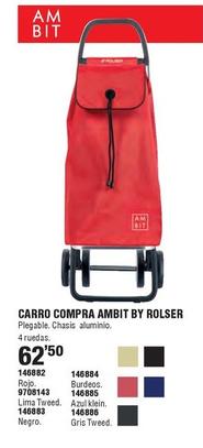 Oferta de Ambit - Carro Compra By Rolser por 62,5€ en Ferrcash