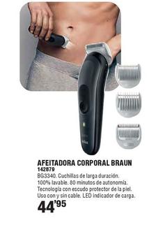 Oferta de Braun - Afeitadora Corporal por 44,95€ en Ferrcash