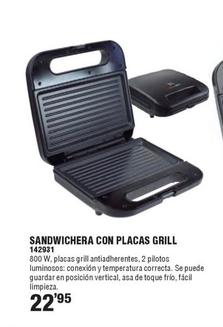 Oferta de Ambit - Sandwichera Con Placas Grill por 22,95€ en Ferrcash