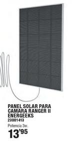 Oferta de Energeeks - Panel Solar Para Camara Ranger II por 13,95€ en Ferrcash