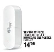 Oferta de Energeeks - Sensor Wifi De Tempersturay Humedad  por 14,95€ en Ferrcash