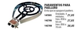 Oferta de Paavientos Accesorio Paellero por 21,95€ en Ferrcash