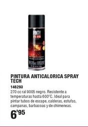 Oferta de Pintura Anticalorica Spray Tech por 6,95€ en Ferrcash