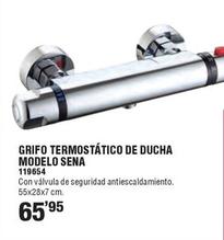 Oferta de Grifo Termostático De Ducha Modelo Sena por 65,95€ en Ferrcash