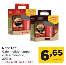 Oferta de Nescafé - Café Molido Natural O Descafeinado por 6,65€ en Alimerka