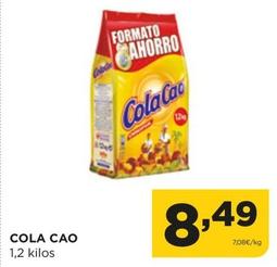 Oferta de Cola Cao - 1.2 Kilos por 8,49€ en Alimerka