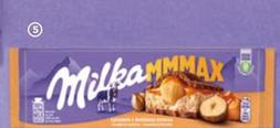 Oferta de Milka Mmmax - Chocolate Con Caramelo Y Avellano por 3,35€ en Alimerka