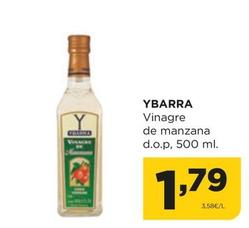 Oferta de Ybarra - Vinagre De Manzana por 1,79€ en Alimerka