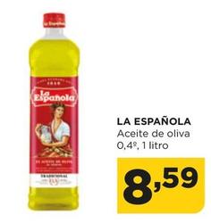 Oferta de La Española - Aceite de oliva por 8,59€ en Alimerka