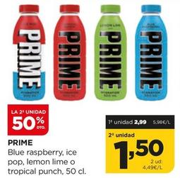 Oferta de Blue Raspberry, Ice Pop, Lemon Lime O Tropical Punch por 2,99€ en Alimerka