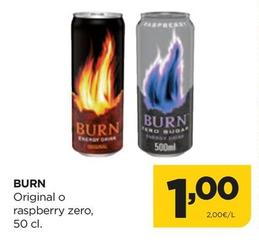Oferta de Burn - Original O Raspberry Zero por 1€ en Alimerka
