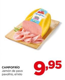 Oferta de Campofrío - Jamon De Pavo Pavofrio por 9,95€ en Alimerka