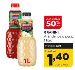 Oferta de Granini - Arándanos O Pera por 2,79€ en Alimerka