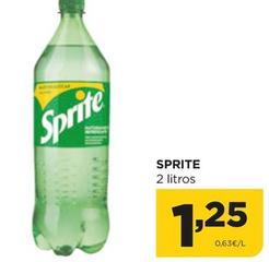 Oferta de Sprite - 2 Litros por 1,25€ en Alimerka