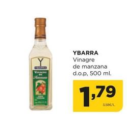 Oferta de Ybarra - Vinagre De Manzana D.o.p por 1,79€ en Alimerka