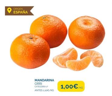 Oferta de Mandarinas por 1€ en Cash Ecofamilia