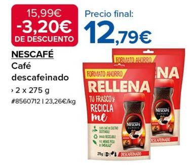 Oferta de Café soluble por 12,79€ en Costco
