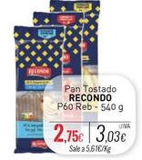 Oferta de Pan tostado por 2,75€ en Cuevas Cash
