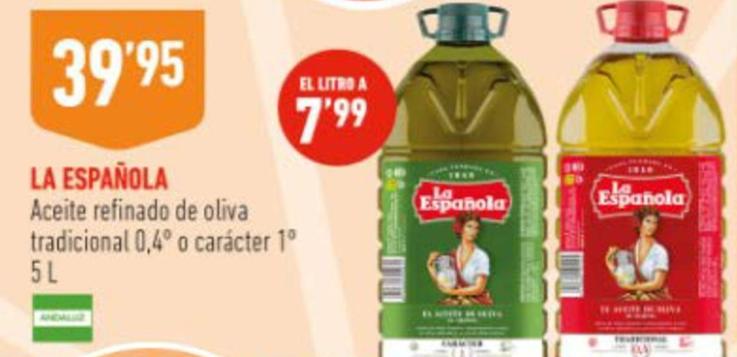 Oferta de Aceite de oliva por 39,95€ en Supermercados Deza