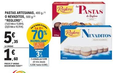 Oferta de Reglero - Pastas Artesanas O Nevaditos por 5,35€ en E.Leclerc