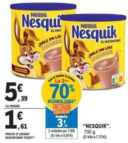 Oferta de Nestlé - Nesquik por 5,39€ en E.Leclerc