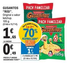 Oferta de Risi - Gusanitos por 1,65€ en E.Leclerc