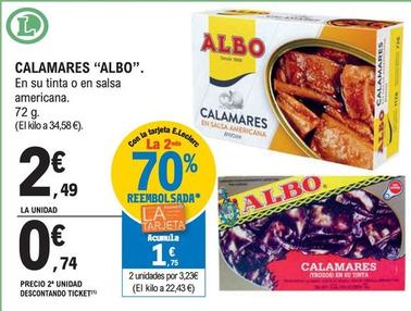 Oferta de Albo - Calamares por 2,49€ en E.Leclerc
