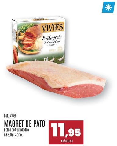 Oferta de Magret De Pato por 11,95€ en Makro