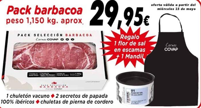 Oferta de Covap - Pack Barbacoa por 29,95€ en Supermercados Piedra