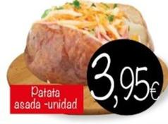 Oferta de Patata Asada por 3,95€ en Supermercados Piedra