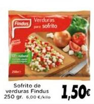 Oferta de Findus - Sofrito De Verduras por 1,5€ en Supermercados Piedra