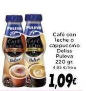 Oferta de Puleva - Café Con Leche O Cappuccino Deliss por 1,09€ en Supermercados Piedra